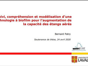 PhD defense of Bernard Patry